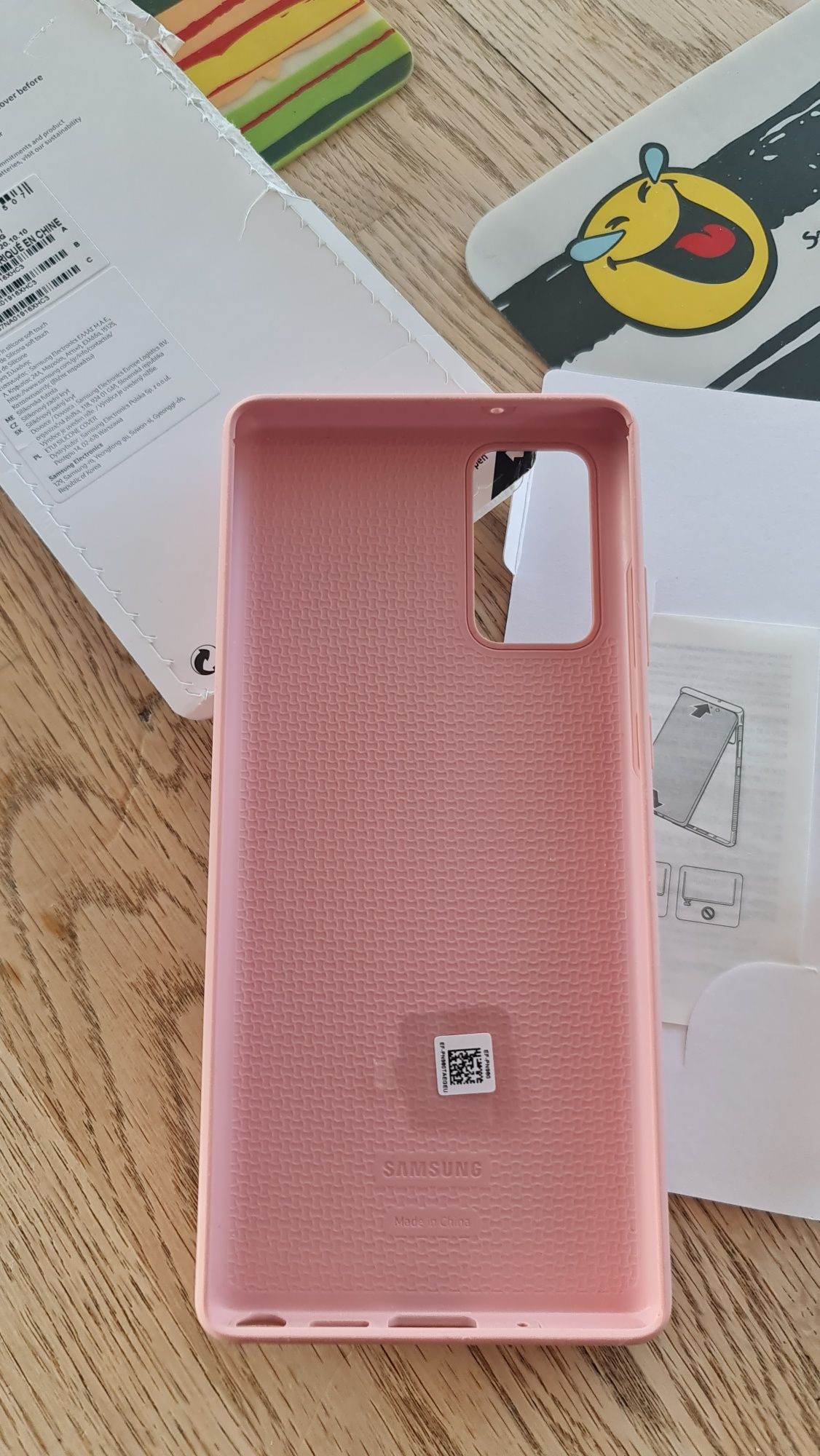 Oryginalne etui Samsung Note 20 różowe