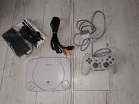 PlayStation 1 +pad+ kabel tv+ zasilacz