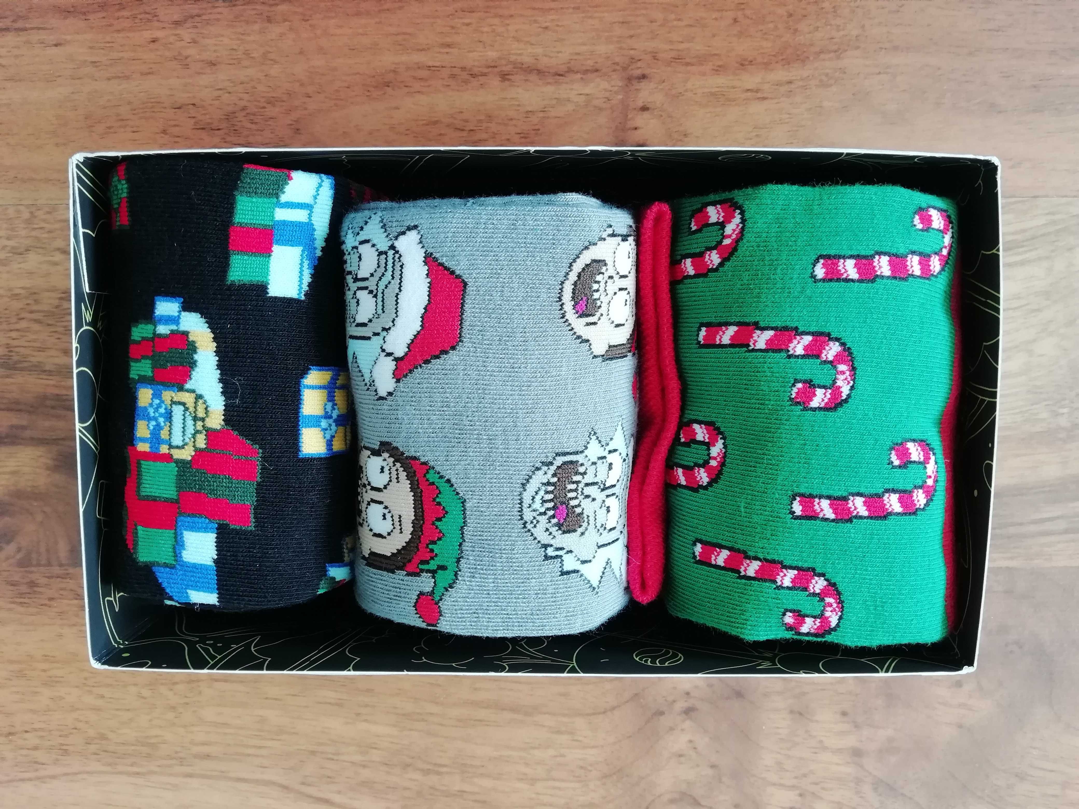Skarpety Rick and Morty empik Rickmas