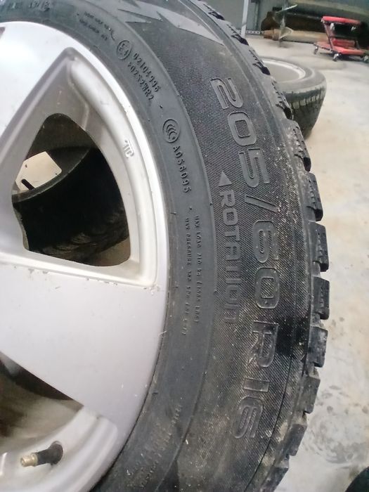 Kola zimowe  VW audi skoda  5x112 205/60 r16 alufelgi opony