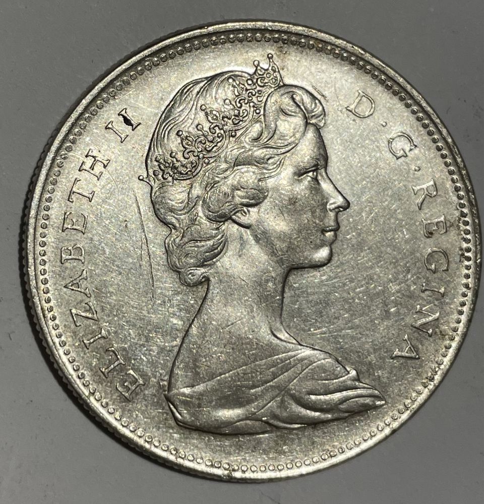 Dolar Kanada 1966 srebro