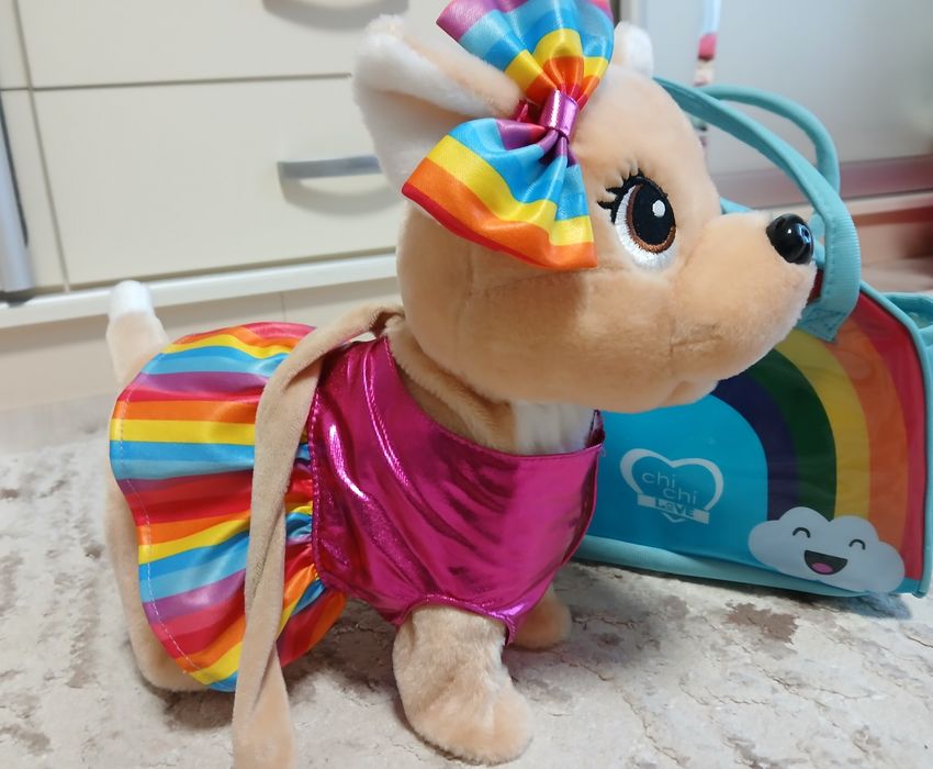 М'яка іграшка Собаска.ходить ,гавкає