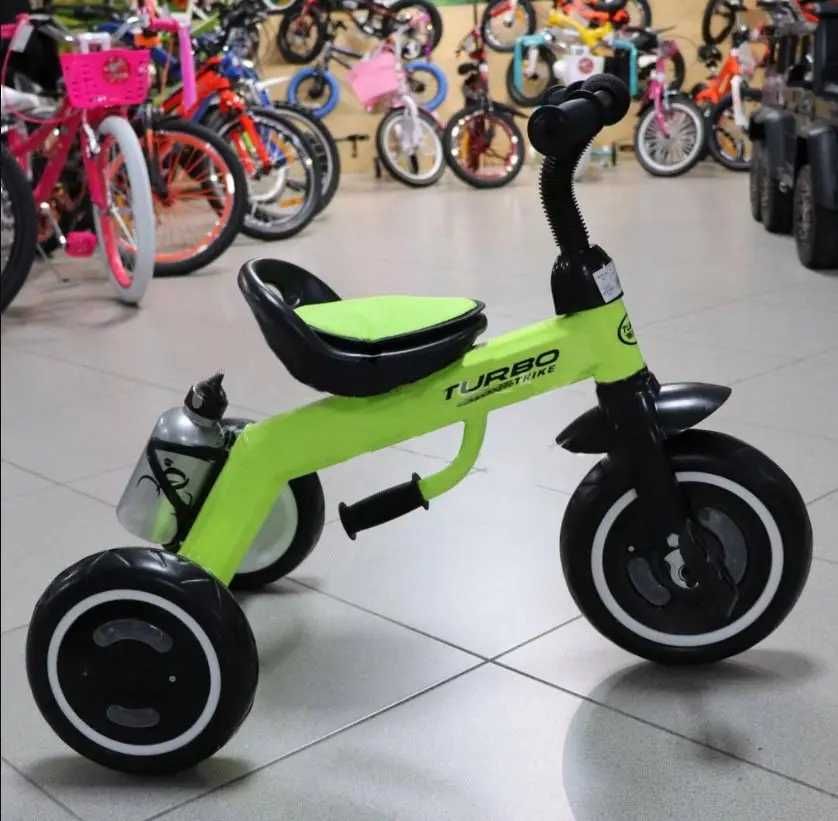 Велосипед триколісний «turbotrike» m 3648-m, колеса еva