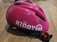 Kask rowerowy dziecięcy Kiddy Decathlon, rozmiar 52-56 cm