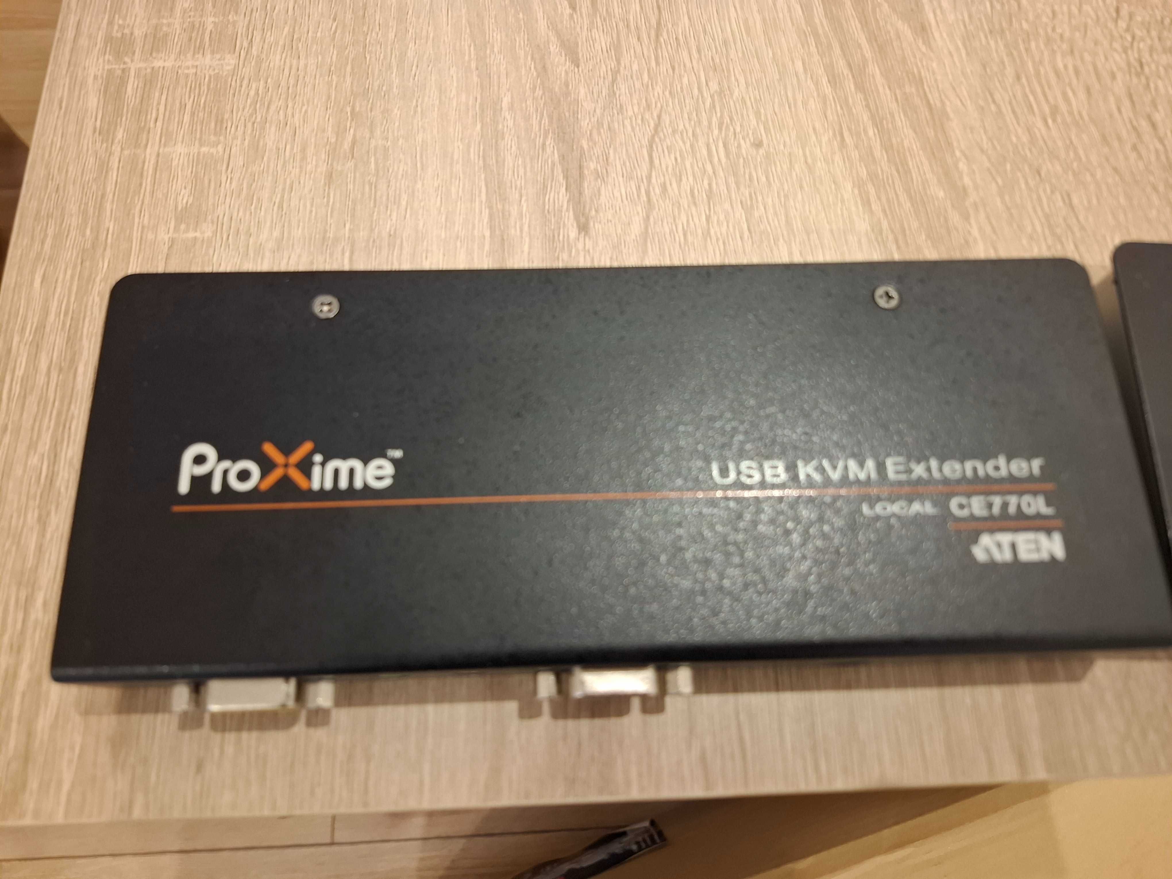 Aten CE770 - przedłużacz (ekstender) KVM USB VGA/Audio Cat 5 do 300m