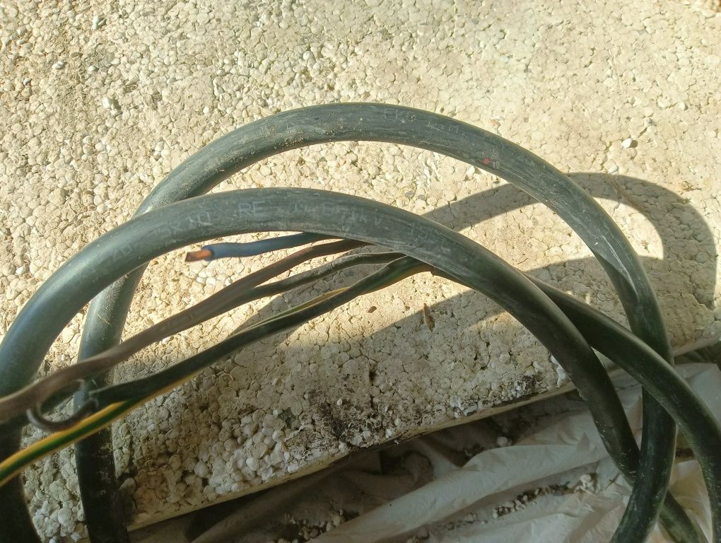 Kabel miedziany 3.5mb.  YKY  5x10  RE 0,6/1kw