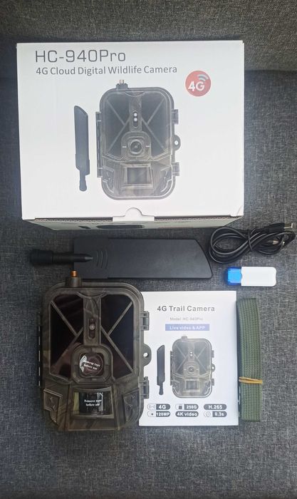 Hc 940 Pro 4g Fotopułapka kamera leśna