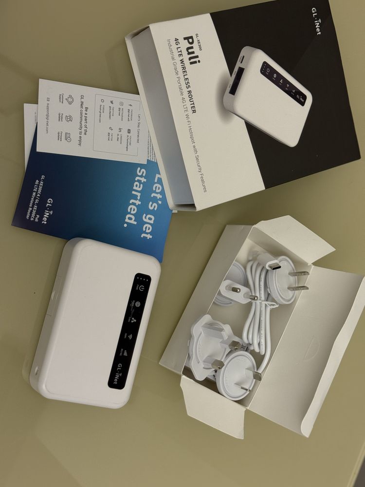4G LTE WiFi роутер GL-iNet Puli (GL-XE300) з VPN, WireGuard та DNS