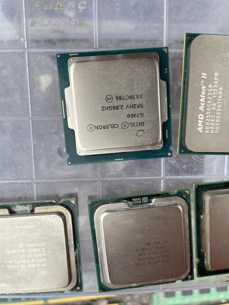 Procesory intel pentium amd ze zdjęc