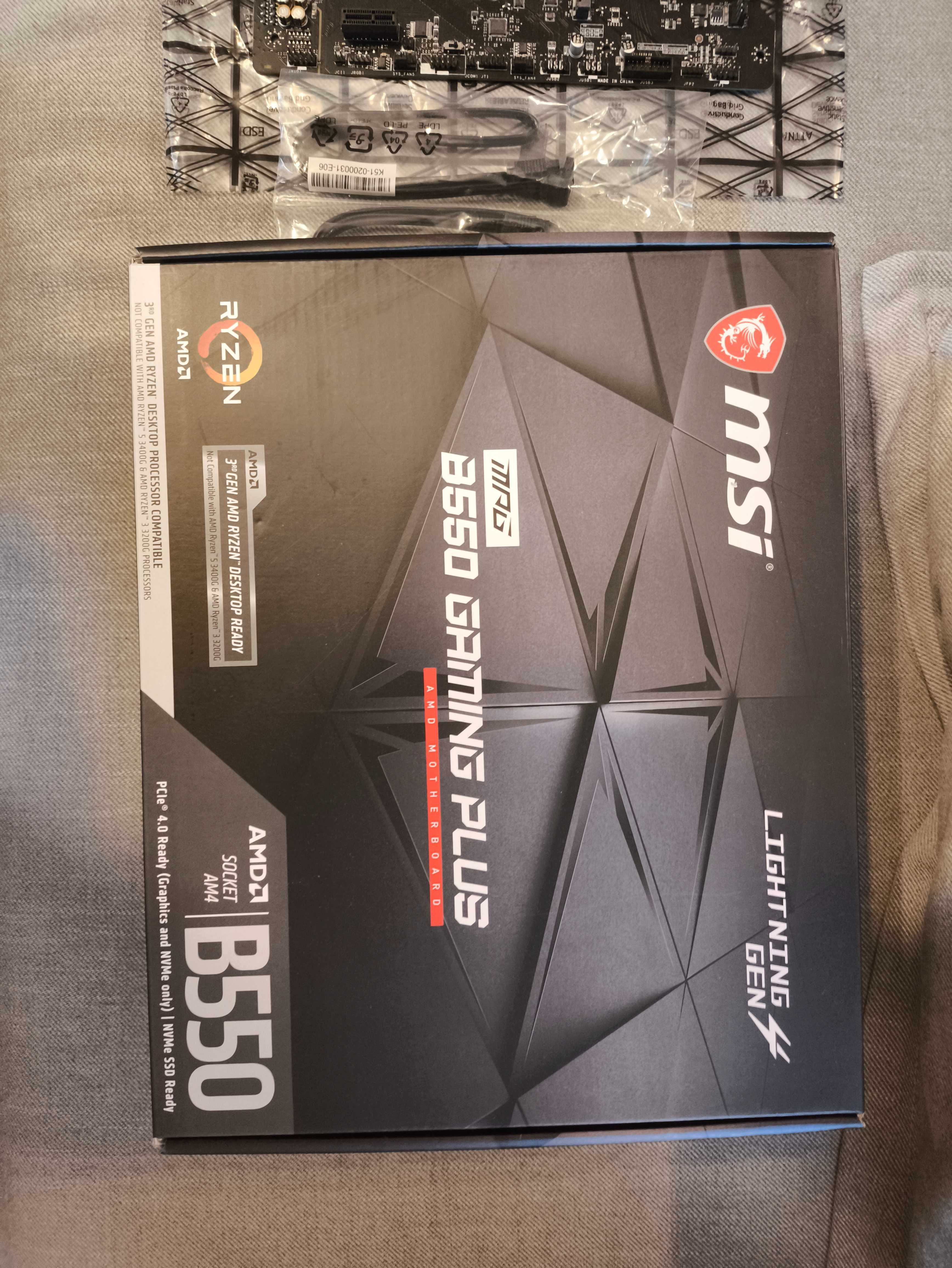 Płyta główna MSI MPG B550 Gaming Plus AM4