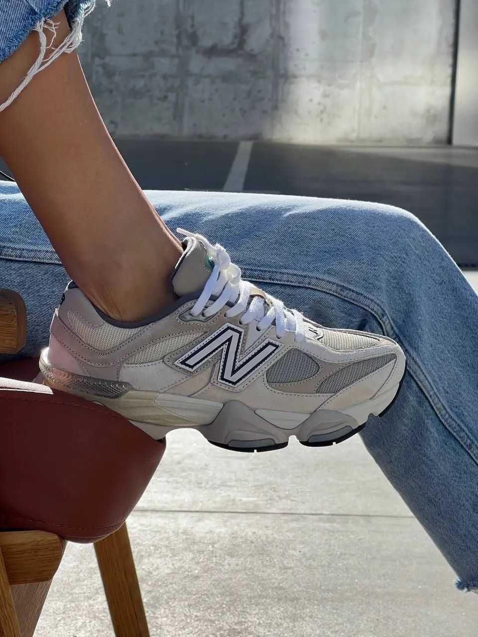 Кроссовки New Balance 9060 Sea Salt/Кросівки Нью Беланс/Останні 35/36р