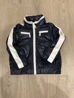 Kurtka wiosenna Benetton granat biel r 86/92 mce