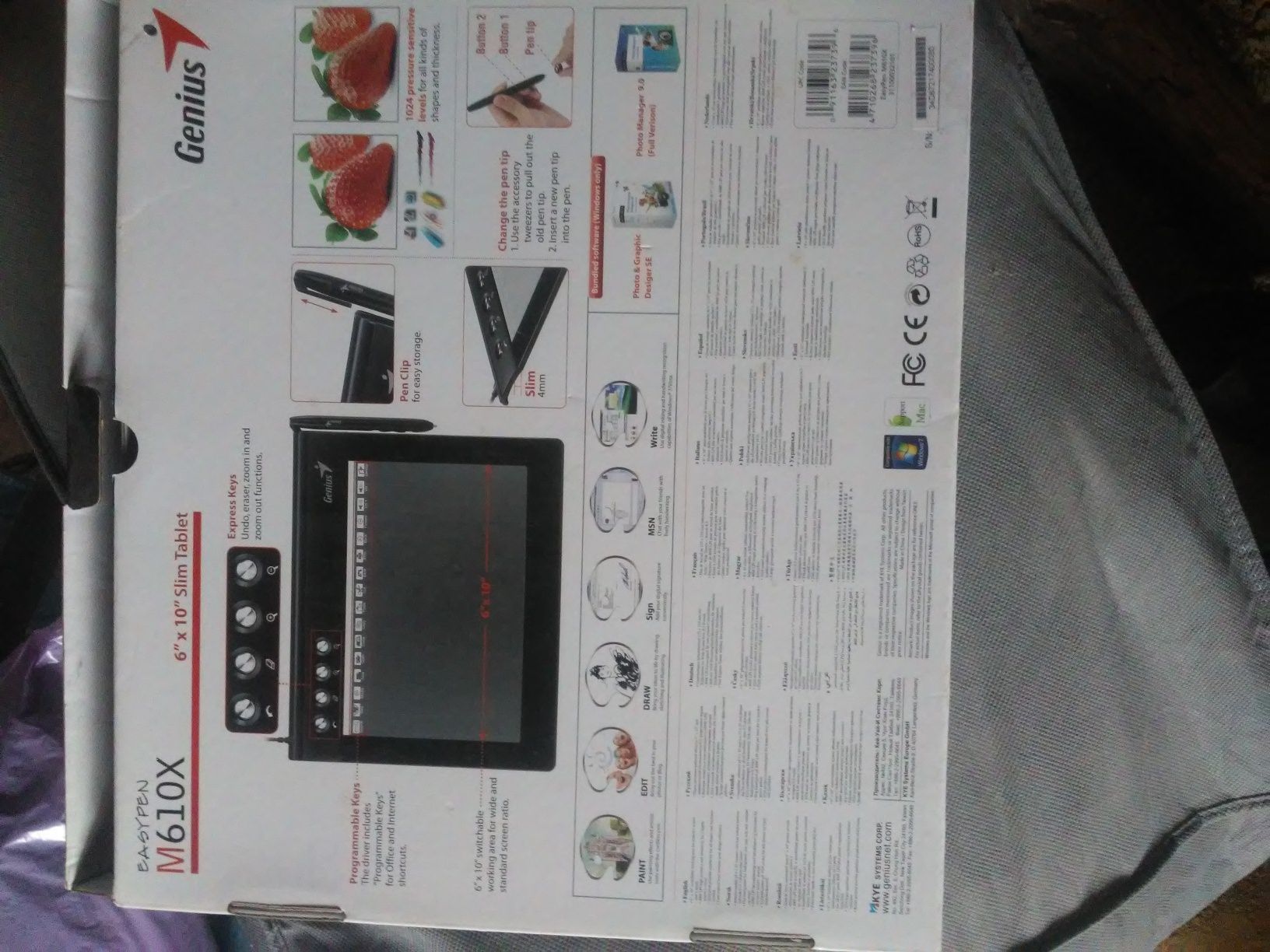 Tablet graficzny easypen M610X