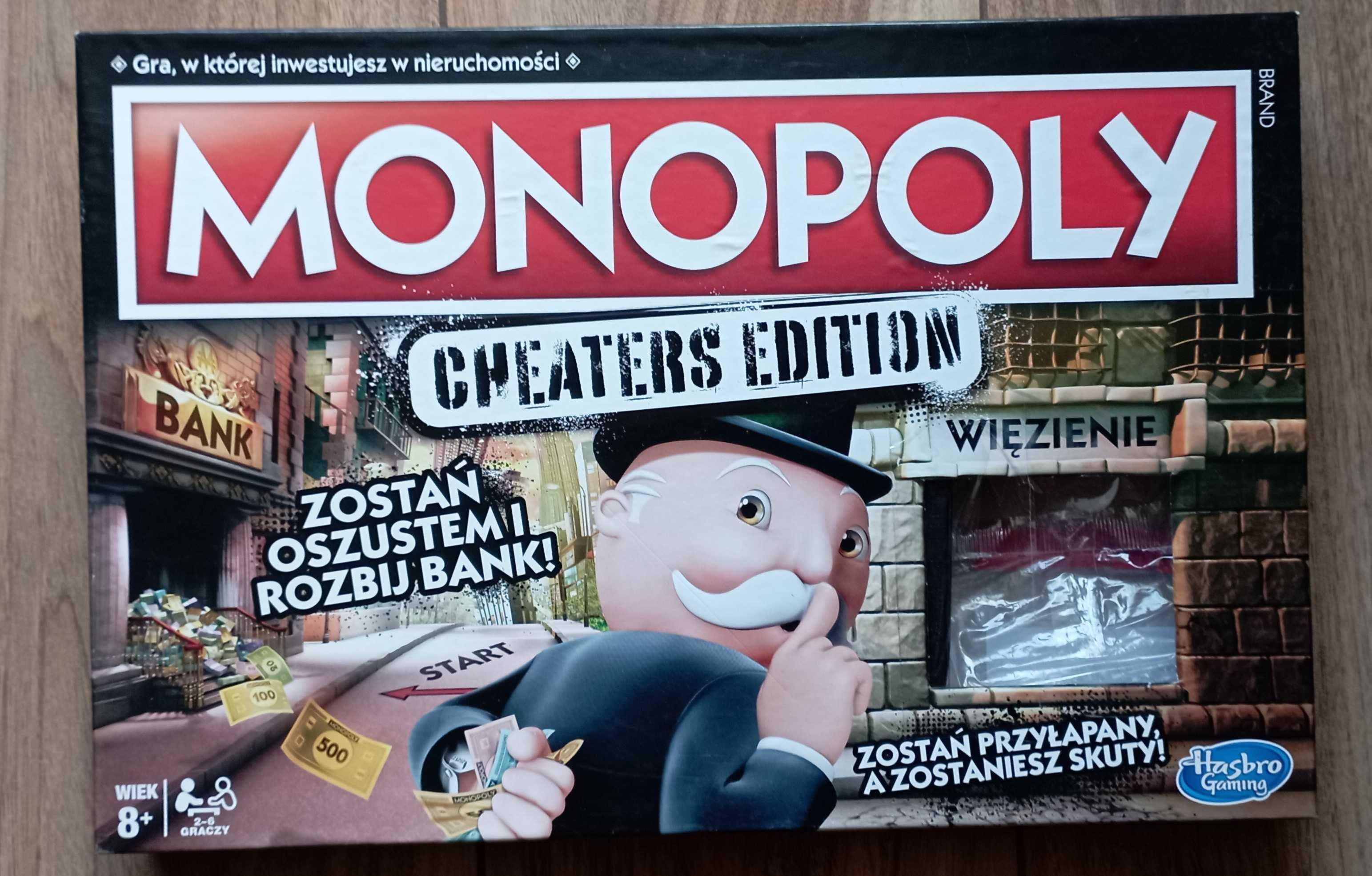 gra Monopoly Cheaters Edition Więzienie