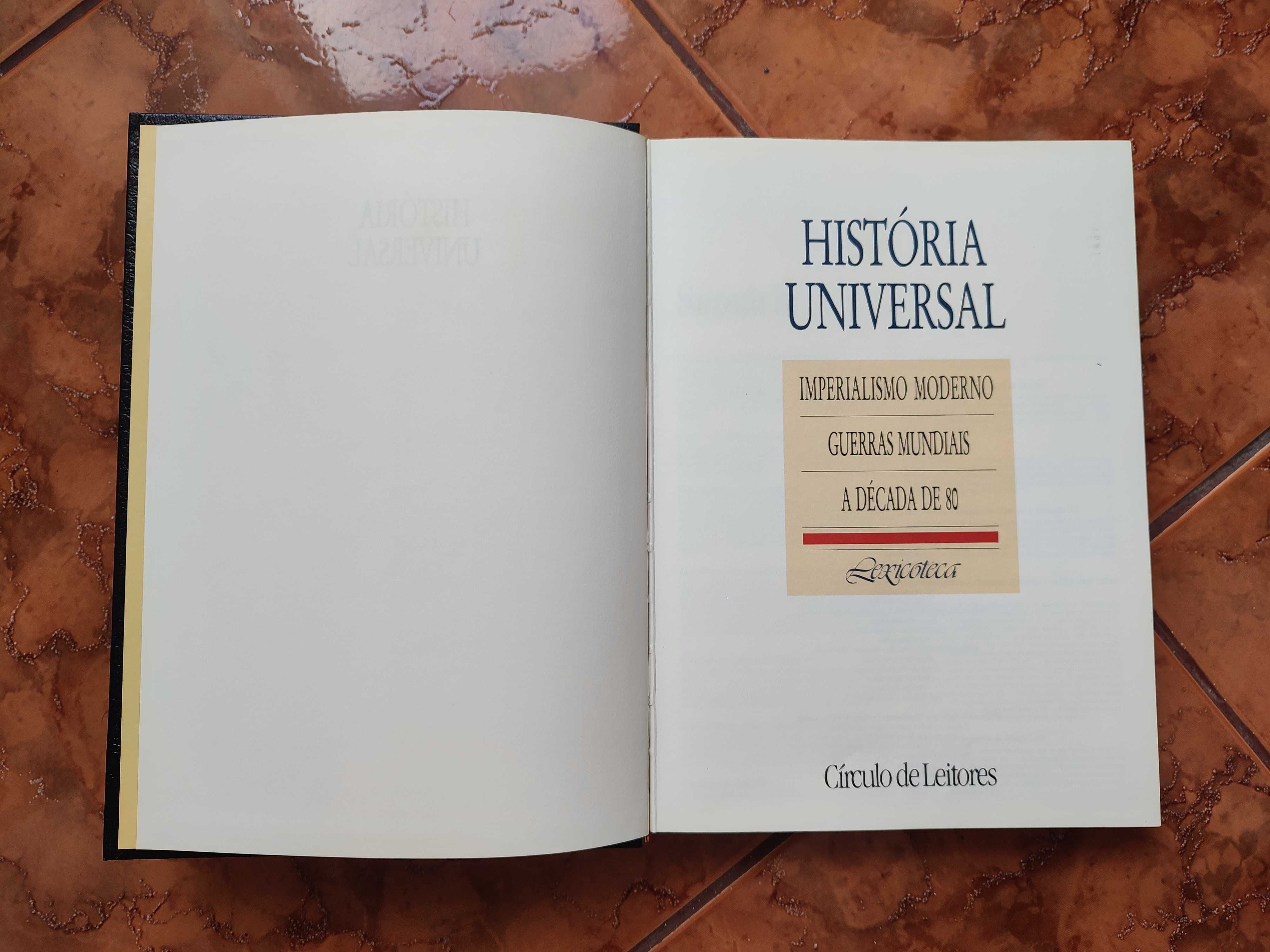 História Universal Imperialismo Moderno Guerras Mundiais Década de 80