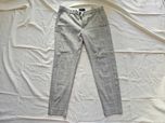 PULL&BEAR spodnie męskie jak nowe szare w białą kratkę EUR 40