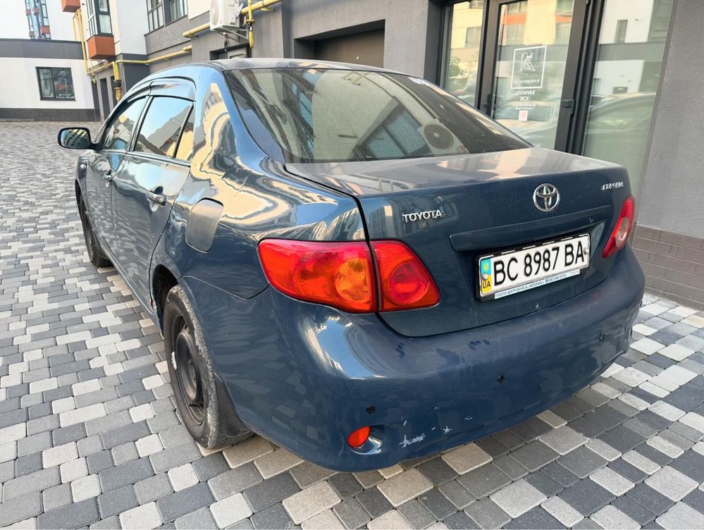 Toyota corolla 2008 1.6 газ бенз