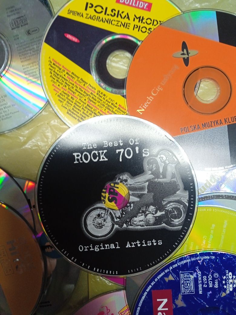 Płyty CD muzyka dance rock inne 40 sztuk
