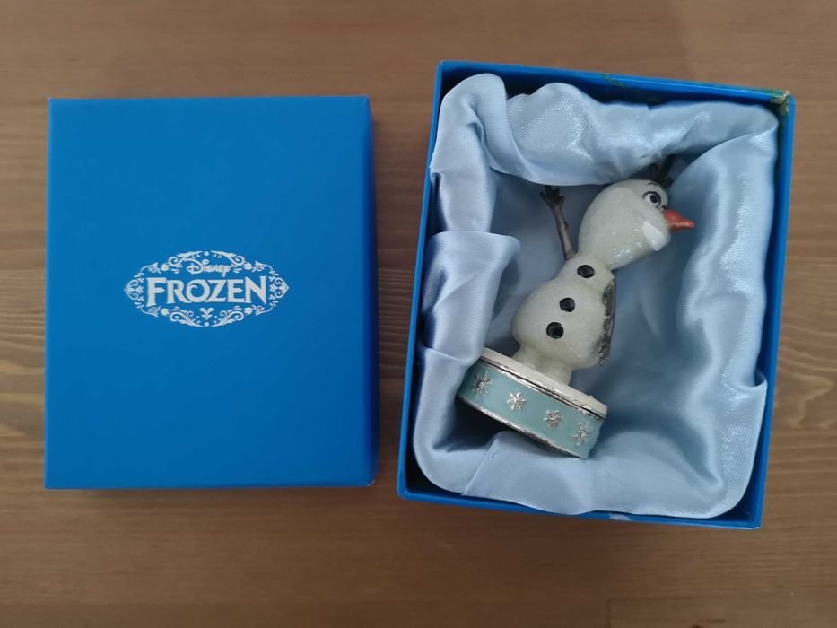 figurka szkatułka pudełeczko Olaf Frozen Kraina Lodu D1149 Disney