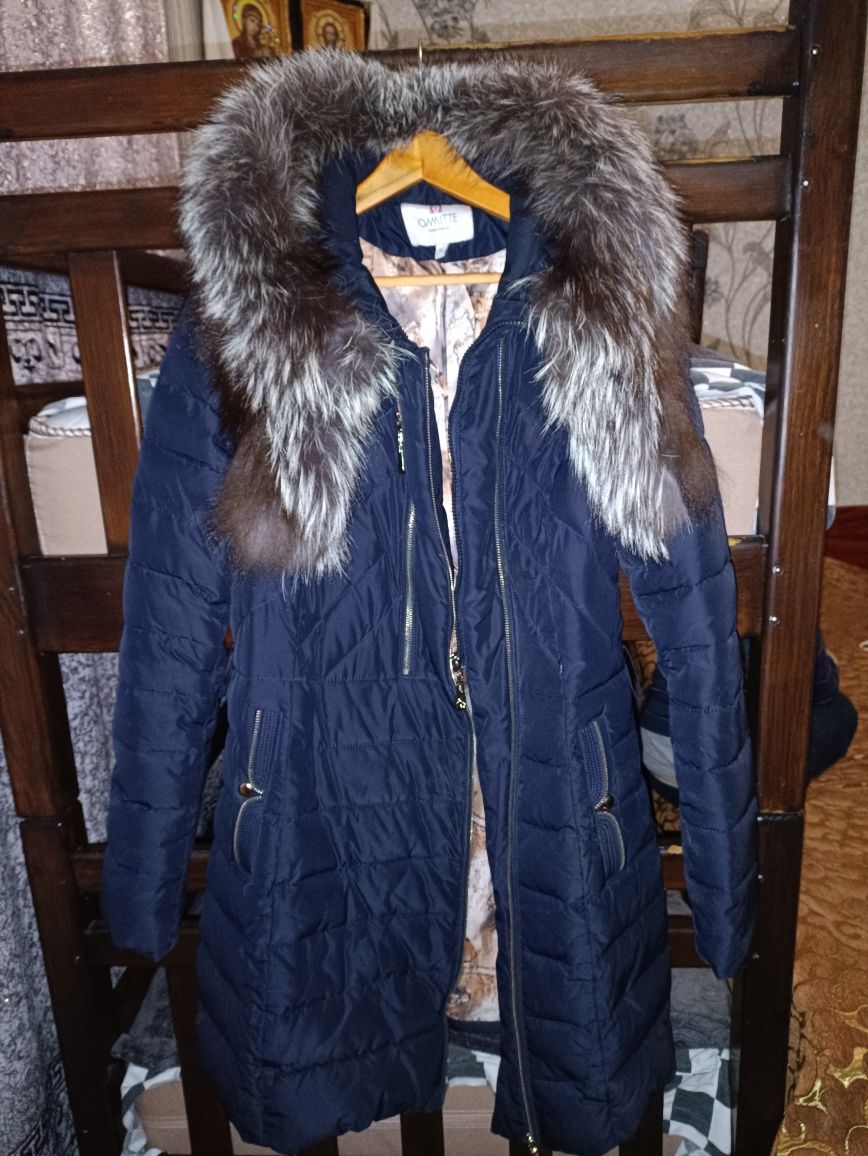 Куртка пуховик зима 44-46