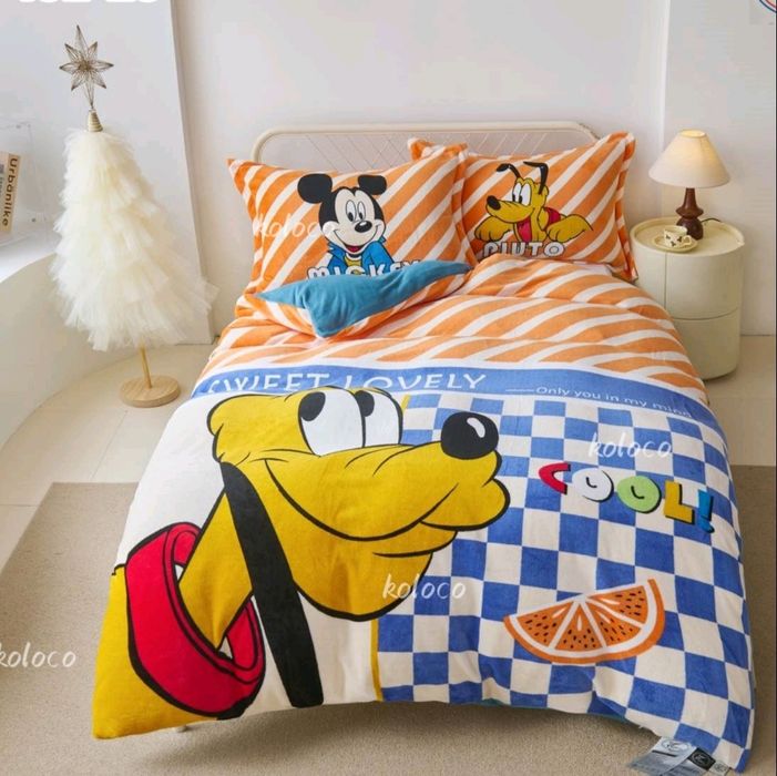 Постільна білизна. 1.5 вілюр. Тепленька постіль. Різна