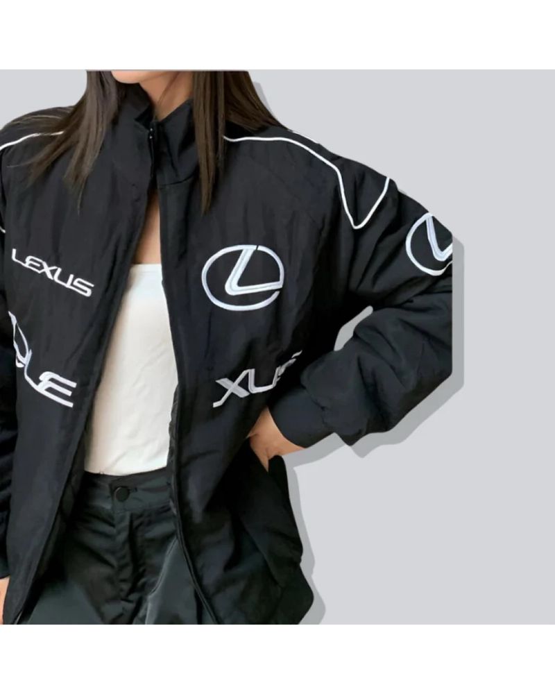 Весняна куртка бомбер Lexus вінтажна куртка ferrari bmw Лексус
