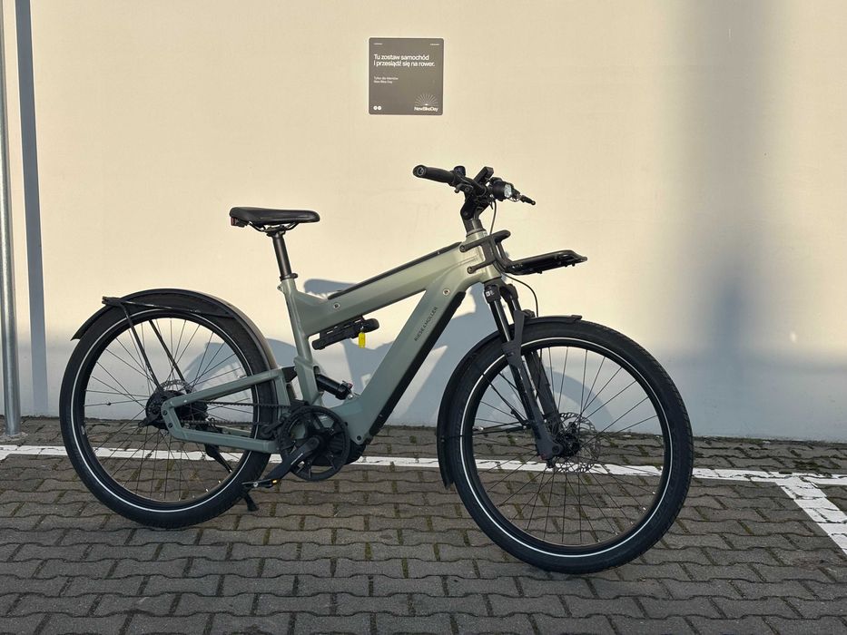 Rower elektryczny Riese & Muller Superdelite Rohloff, pasek, bosh CX