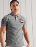 SuperDry Premium Japan Koszulka Polo Męska XL Oryginał Bawełna Tshirt
