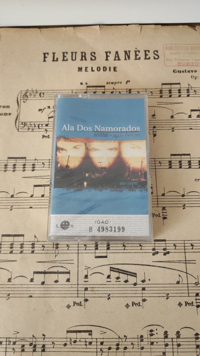 Ala dos namorados - Cassete NOVA música vintage K7
