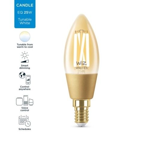 LED Ściemnialna żarówka C35 E14/4,9W/230V