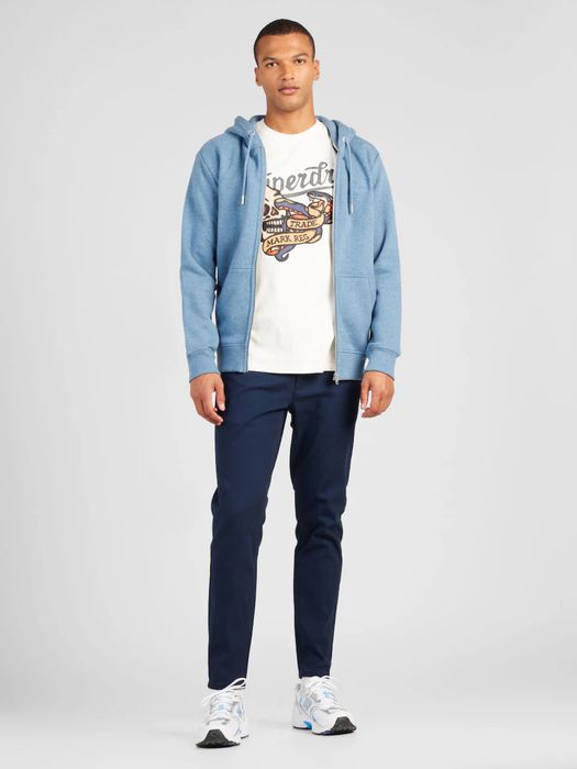 Calça chino slim fit Only & Sons 30W x 34L cor Navy (NOVO)