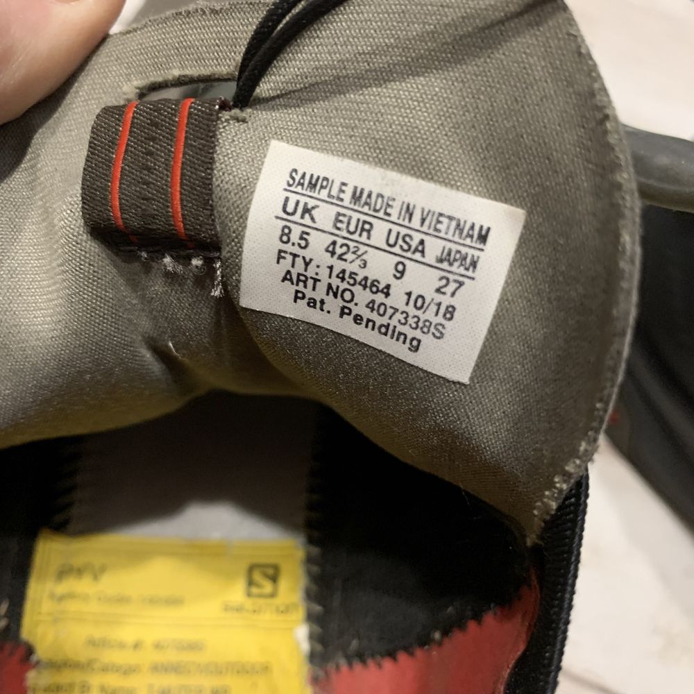 Ботинки кроссовки Salomon T-Muter WR Beluga Black Outdoor Gorpcore Acg