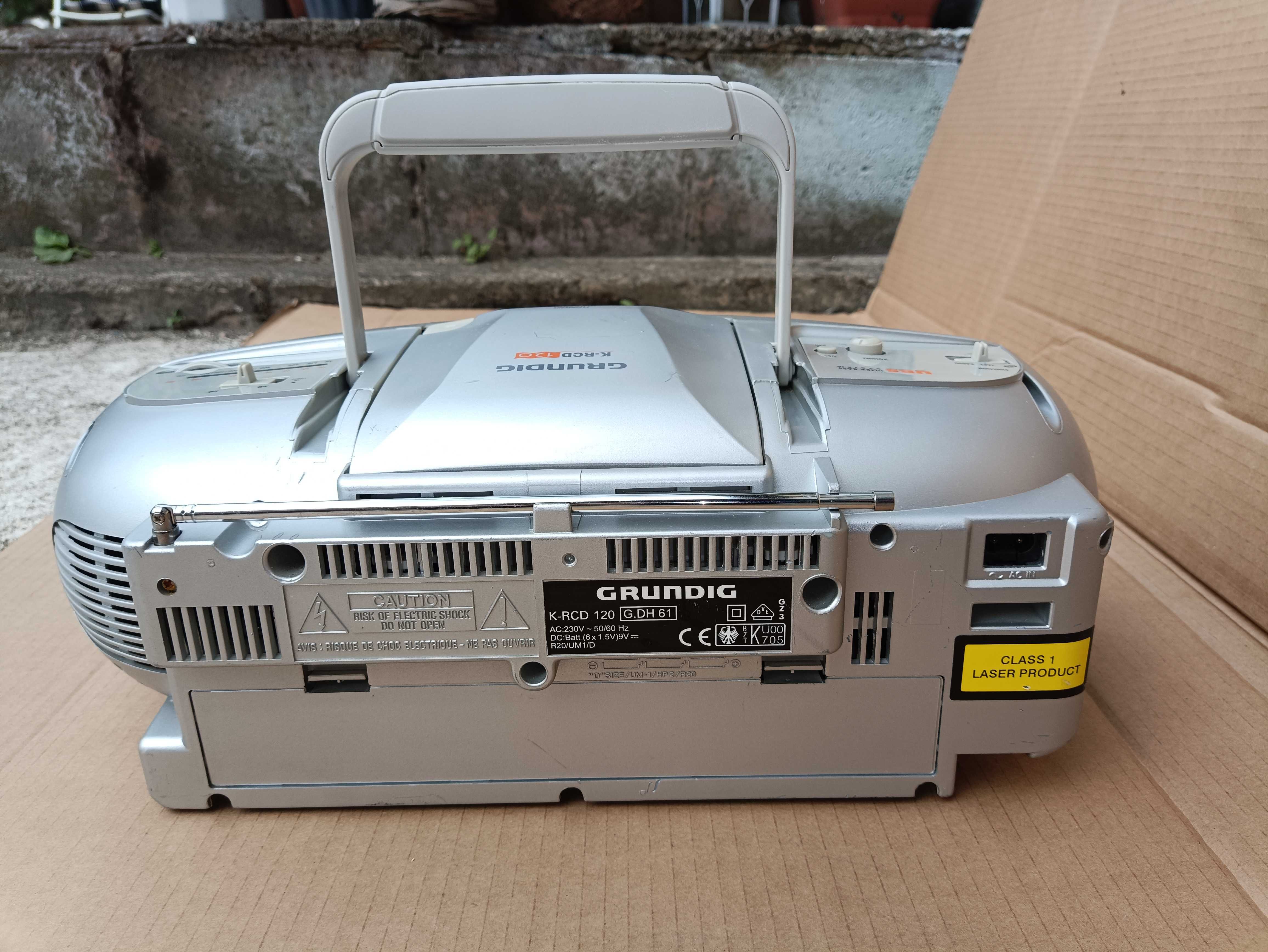 stary radiomagnetofon radioodtwarzacz GRUNDIG K-RCD 120