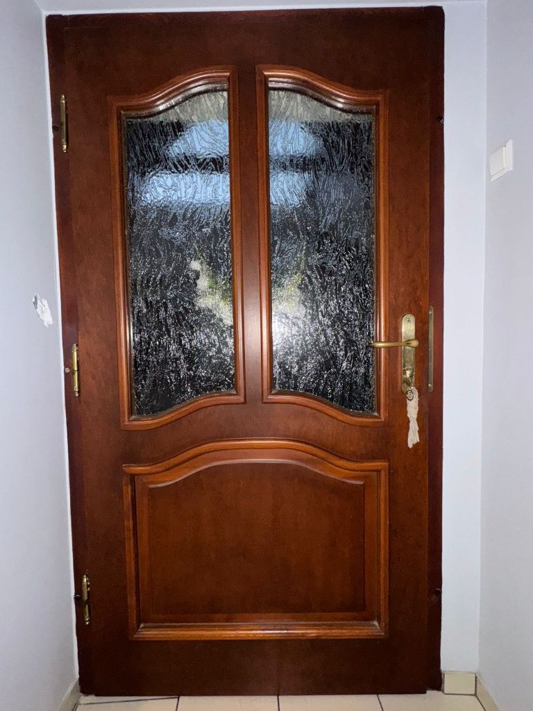 Drzwi zewnętrzne solidne od stolarza