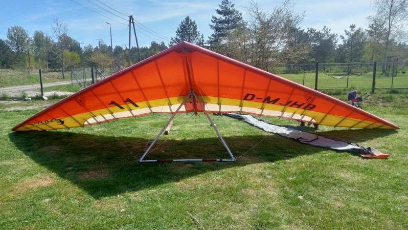 Motolotnia, wózek i skrzydło