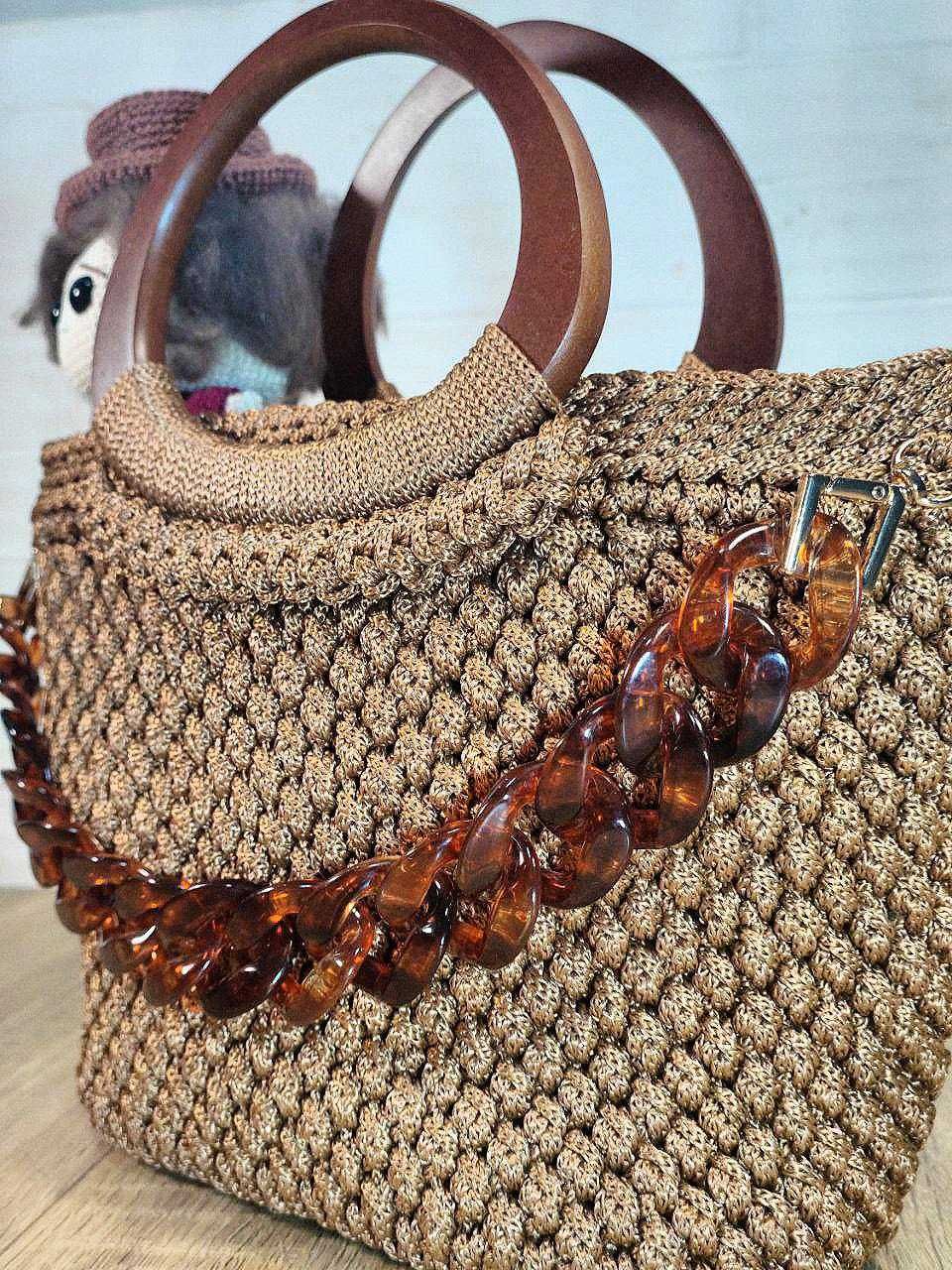 В'язана сумка CROSSBODY/Кроссбоди/Шопер