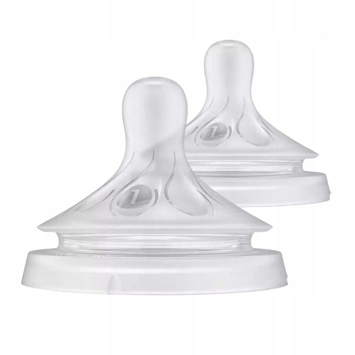 Philips Avent Natural Smoczki 0msc+ Responsywne 2sztuki Poziom1 *NOWE*