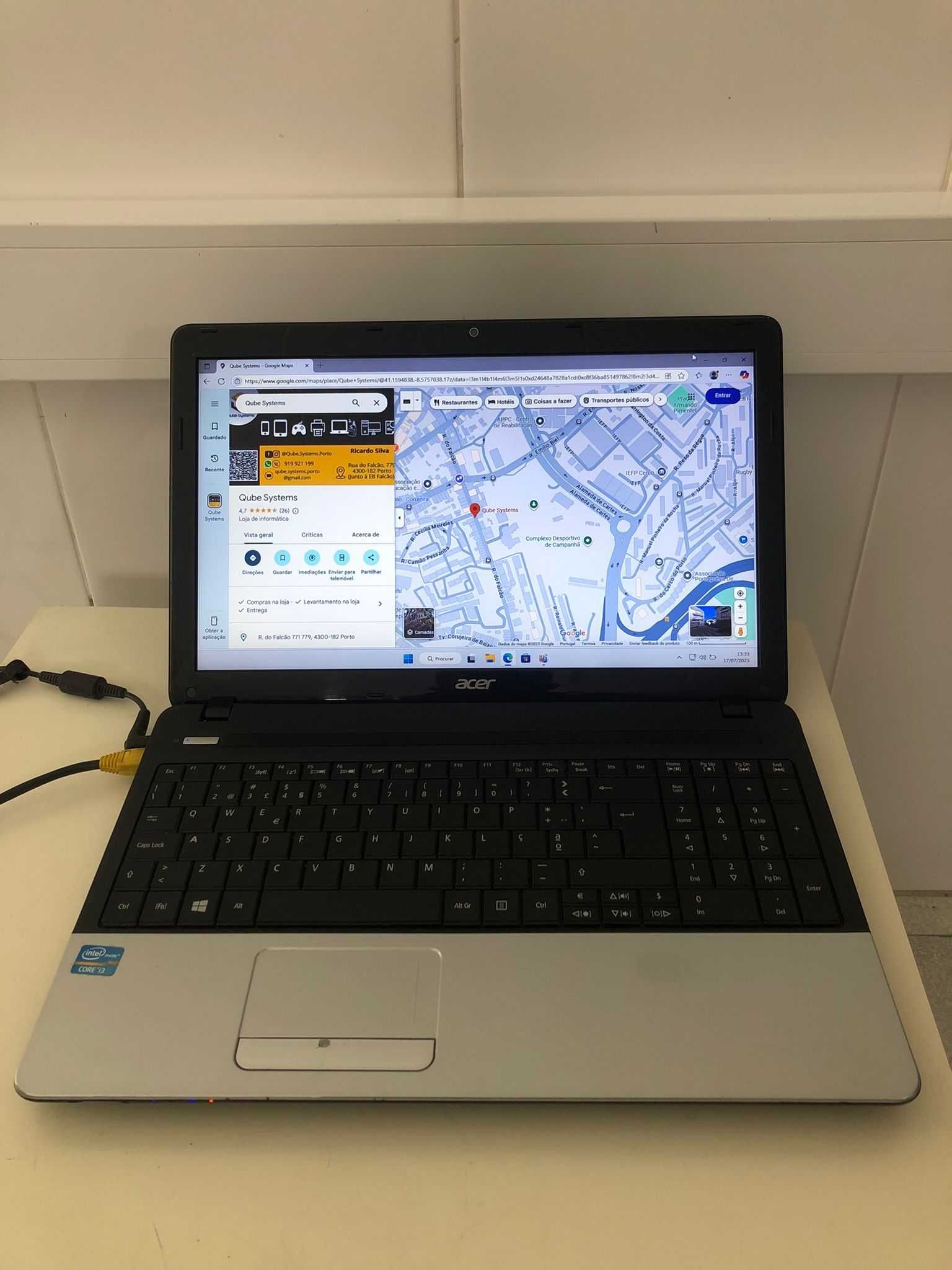 Computador Portátil ACER ASPIRE E1-571 - INTEL I3 - 4GB - 500GB