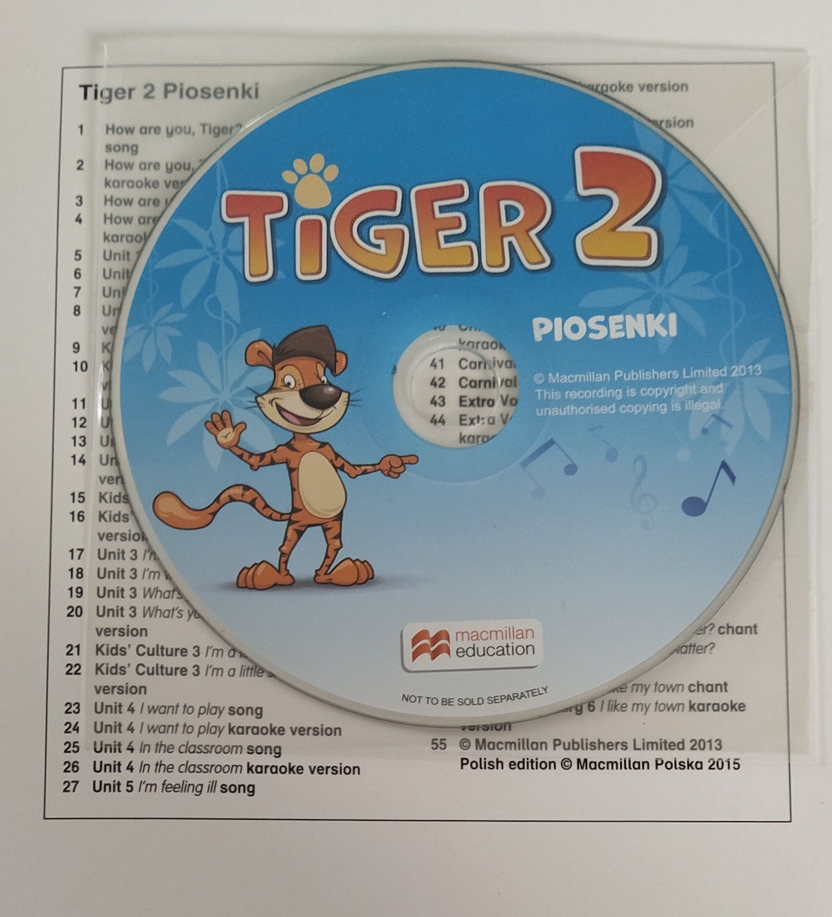 Tiger 2. Książka ucznia. Carol Read i inni. Macmillan. Płyta CD