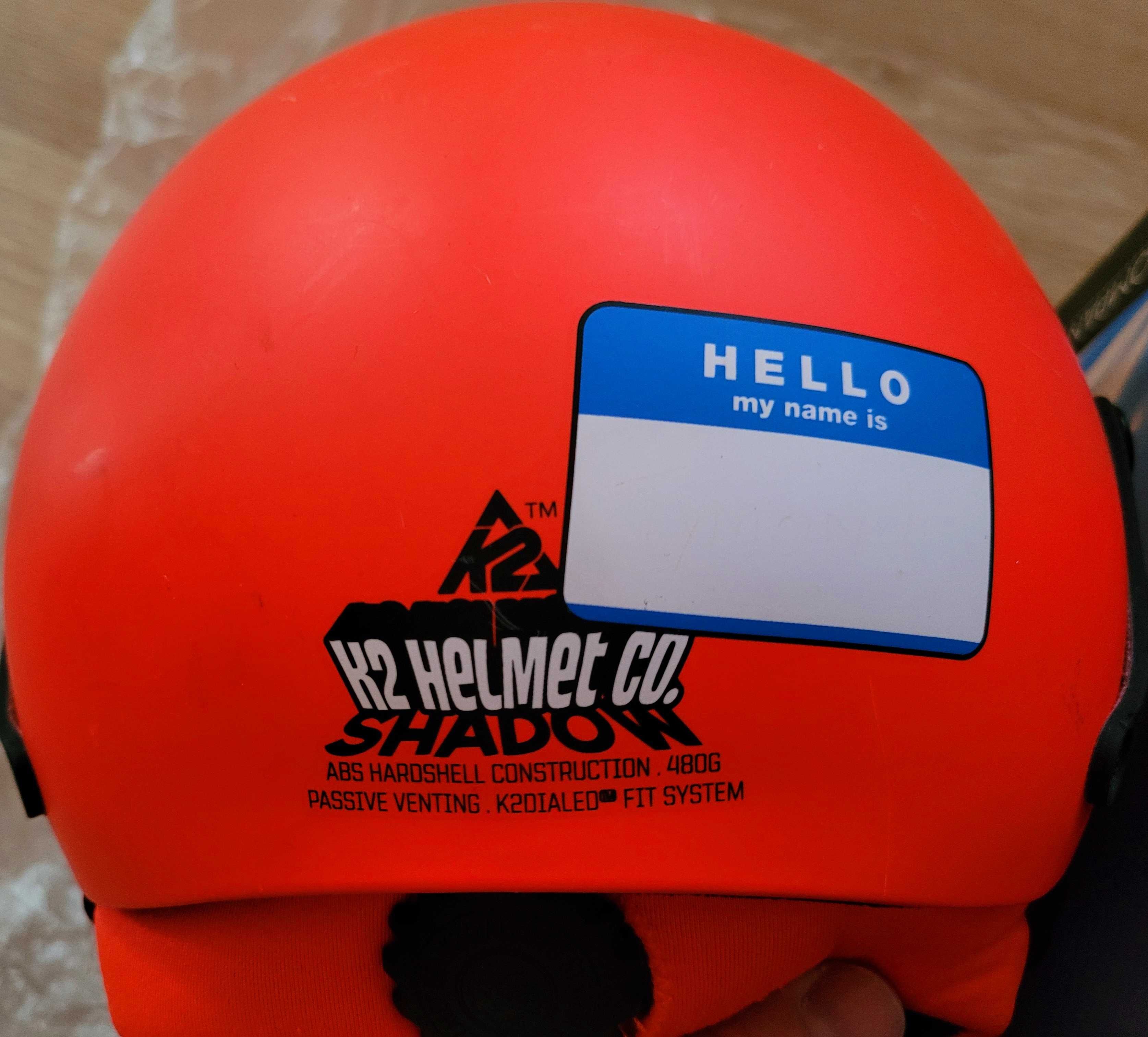 Kask K2 Shadow Safety Orange - posezonowa cena !