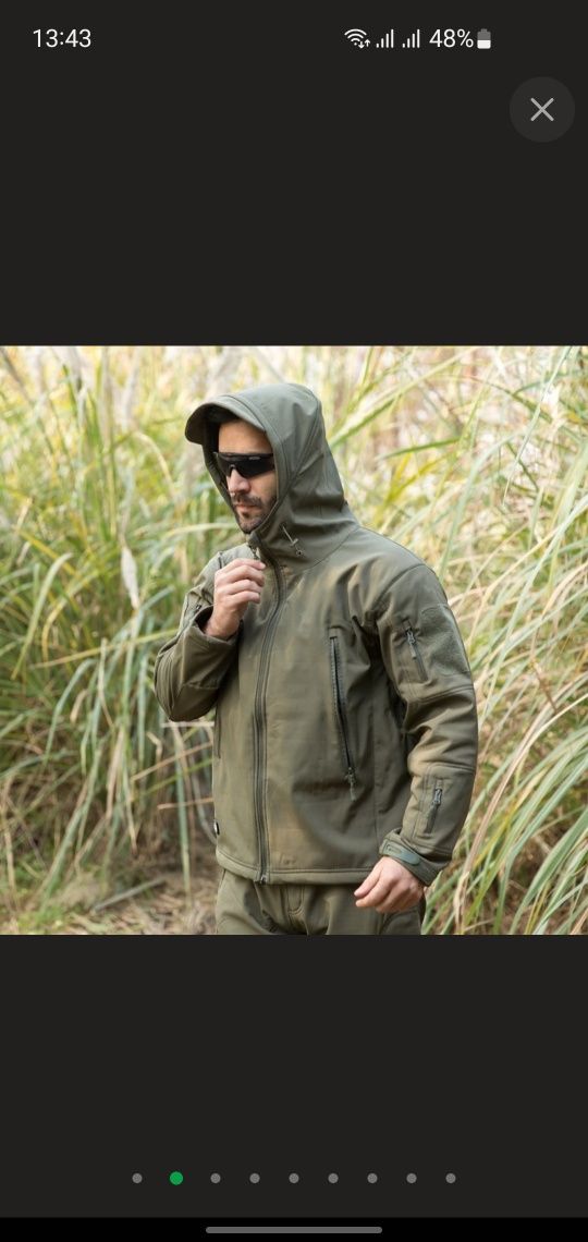Чоловіча тактична куртка Softshell