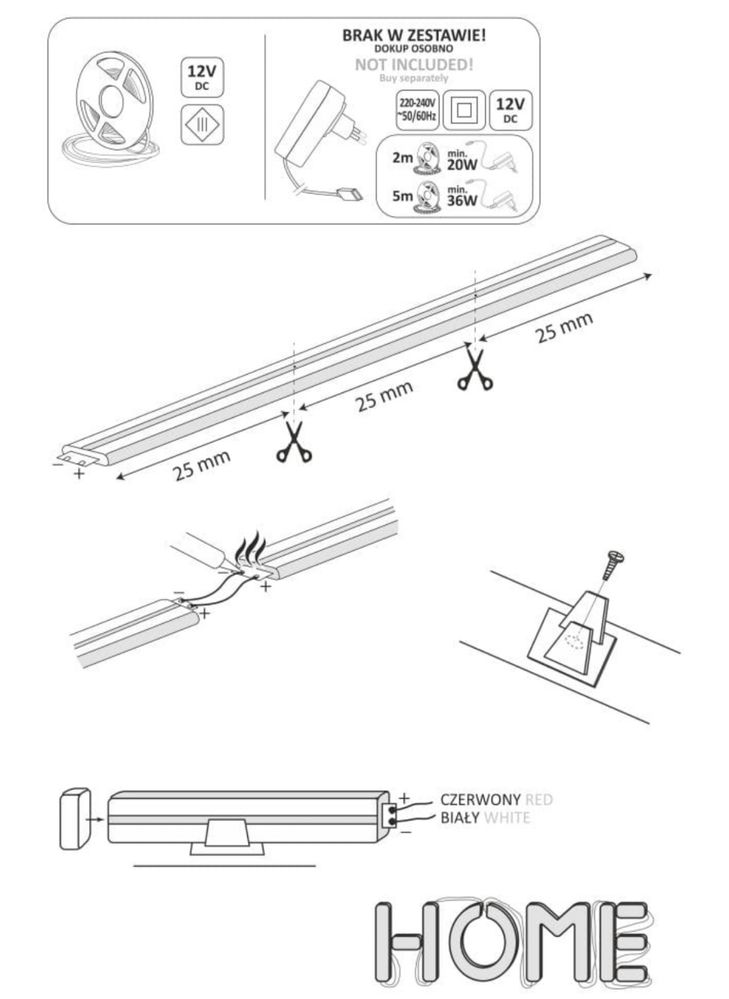 Led neon polux 5m