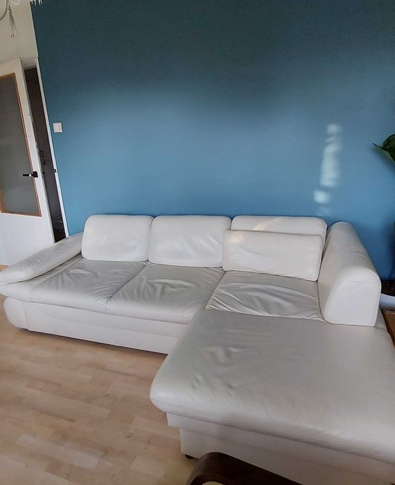Narożnik. Kanapa skórzana. Meblomak