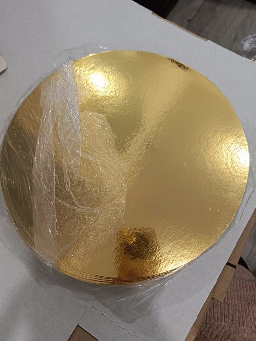 Підкладка для торта золото/срібло