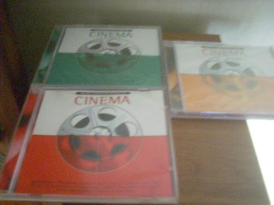 3 cds As melhores melodias cinema.Selado. Raros.Preços Conjunto.