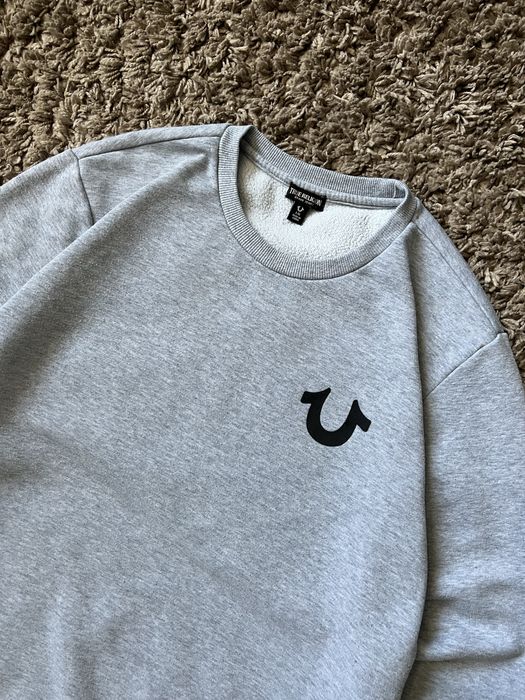 Свитшот True Religion серый