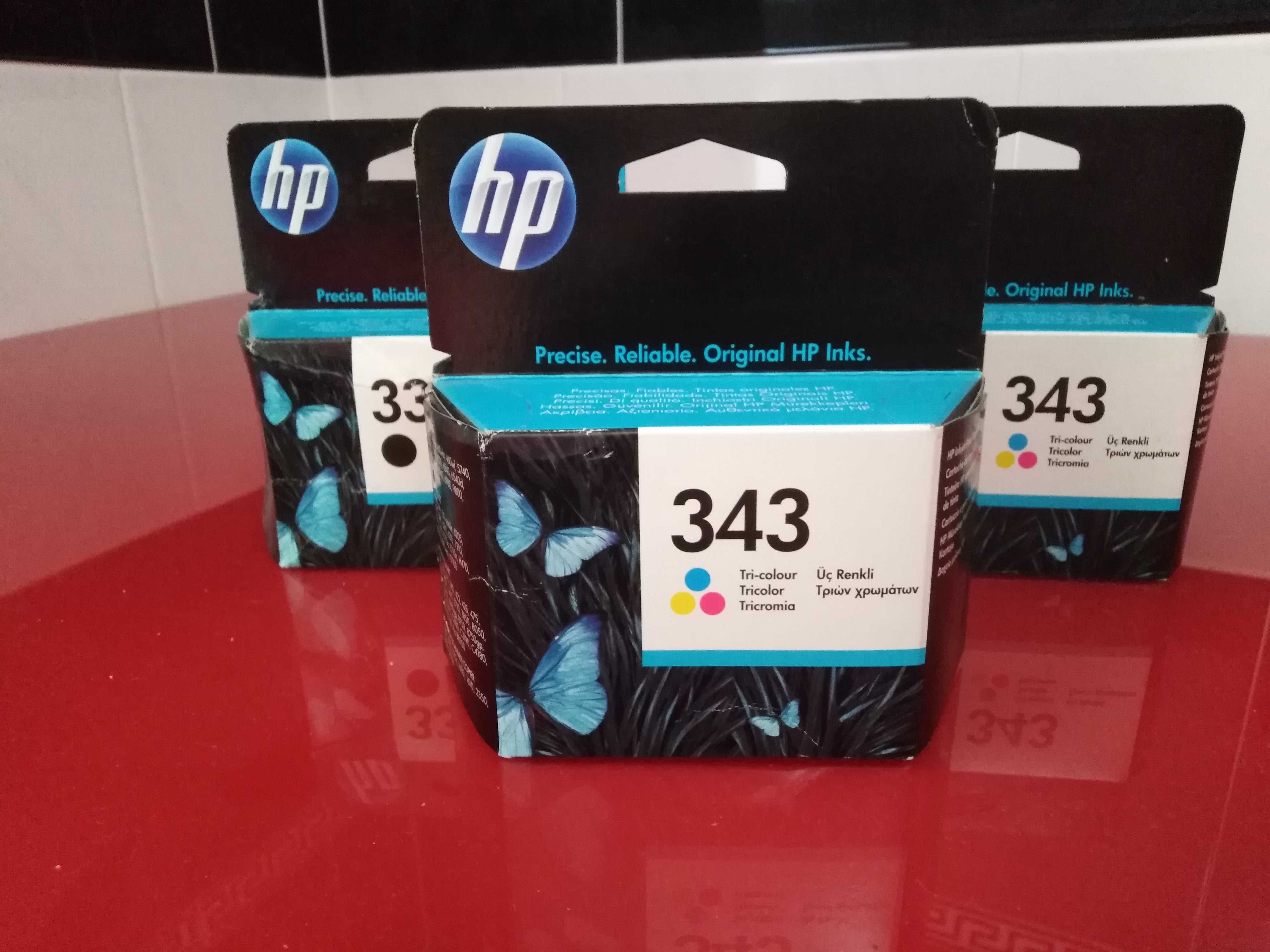Tinteiros Impressoras HP (Cores e Preto).