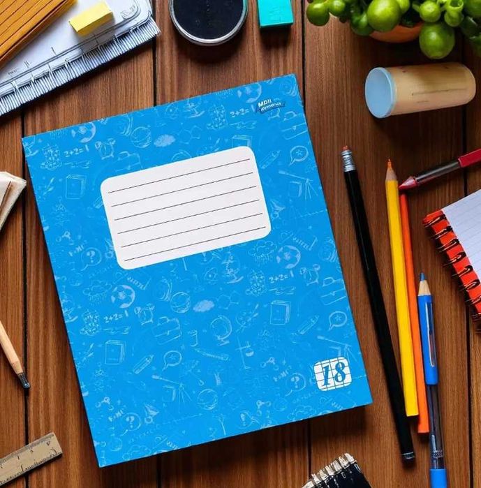 Зошит ДЕЛЬТА 12, 18, 24 аркушів Мрiя, Фонова - РАЗНЫЕ