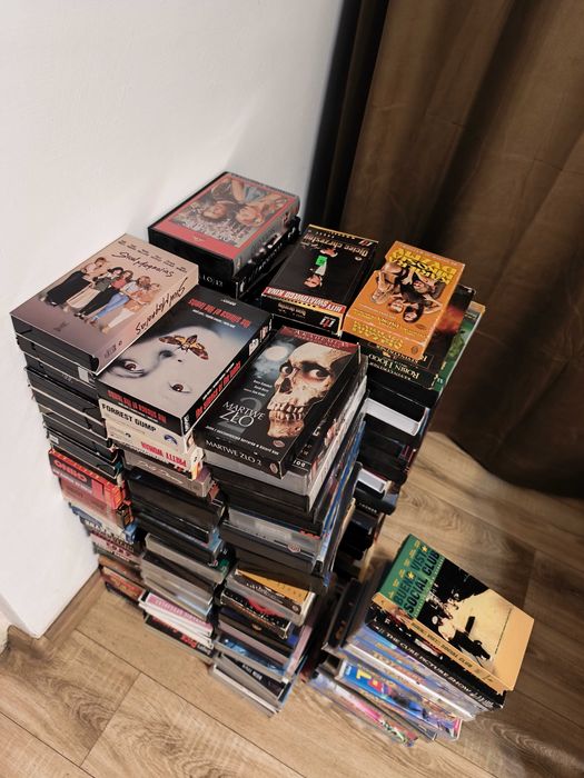 Kasety VHS Filmy duży zestaw 170 kaset!!!