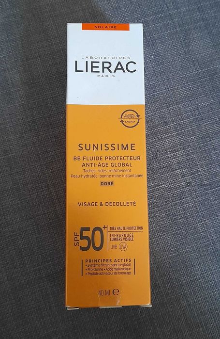 Lierac Sunissime Fluído BB Gold SPF50+ 40ml